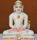 Picture of 11NW41 Normal White Simandhar Swami 11” Murti 11NW41