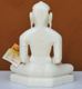 Picture of 11NW41 Normal White Simandhar Swami 11” Murti 11NW41