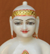 Picture of 11NW42 Normal White Simandhar Swami 11” Murti 11NW42