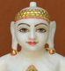 Picture of 11NW43 Normal White Simandhar Swami 11” Murti 11NW43