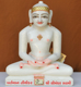 Picture of 11NW45 Normal White Simandhar Swami 11” Murti 11NW45