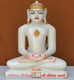 Picture of 11NW46 Normal White Simandhar Swami 11” Murti 11NW46