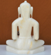 Picture of 11NW47 Normal White Simandhar Swami 11” Murti 11NW47