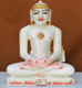 Picture of 11NW48 Normal White Simandhar Swami 11” Murti 11NW48