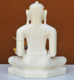 Picture of 11NW48 Normal White Simandhar Swami 11” Murti 11NW48