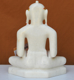 Picture of 11NW49 Normal White Simandhar Swami 11” Murti 11NW49