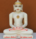 Picture of 11NW50 Normal White Simandhar Swami 11” Murti 11NW50