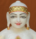 Picture of 11NW52 Normal White Simandhar Swami 11” Murti 11NW52