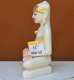 Picture of 11NW52 Normal White Simandhar Swami 11” Murti 11NW52
