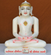 Picture of 11NW56 Normal White Simandhar Swami 11” Murti 11NW56