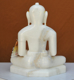 Picture of 11NW57 Normal White Simandhar Swami 11” Murti 11NW57