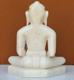 Picture of 11NW58 Normal White Simandhar Swami 11” Murti 11NW58
