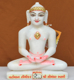 Picture of 9NW28 Normal White Simandhar Swami 9” Murti 9N28