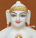 Picture of 9NW28 Normal White Simandhar Swami 9” Murti 9N28