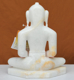 Picture of 9NW28 Normal White Simandhar Swami 9” Murti 9N28