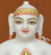 Picture of 9NW29 Normal White Simandhar Swami 9” Murti 9N29