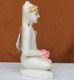 Picture of 9NW29 Normal White Simandhar Swami 9” Murti 9N29