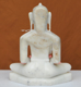 Picture of 9NW30 Normal White Simandhar Swami 9” Murti 9N30