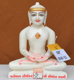Picture of 9NW31 Normal White Simandhar Swami 9” Murti 9N31