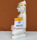 Picture of 9NW33 Normal White Simandhar Swami 9” Murti 9N33