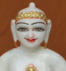 Picture of 9NW35 Normal White Simandhar Swami 9” Murti 9N35