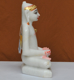 Picture of 9NW38 Normal White Simandhar Swami 9” Murti 9N38