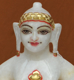 Picture of 9NW41 Normal White Simandhar Swami 9” Murti 9N41