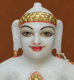 Picture of 9NW43 Normal White Simandhar Swami 9” Murti 9N43