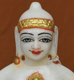 Picture of 9NW46 Normal White Simandhar Swami 9” Murti 9N46