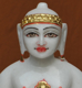 Picture of 9NW50 Normal White Simandhar Swami 9” Murti 9N50