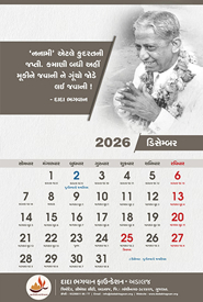 Picture of Gujarati Pack of 3 wall calendars Year 2026